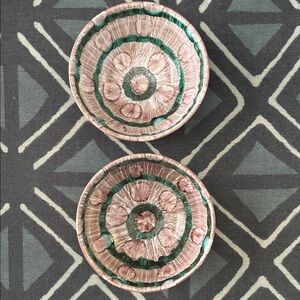 Vintage Handcrafted Ceramic Bowls made in Italy